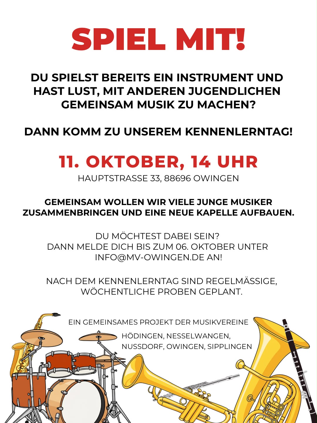Kennenlerntag Jungmusik
